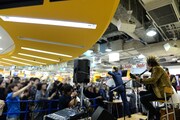 「SA 重大プロジェクト始動会見イベント」の様子。