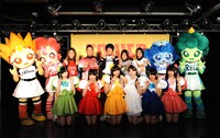 乙女新党「『ビバ！乙女の大冒険っ!!』発売記念“きゅきゅきゅと自分磨いてこー”ツアー VIVA! VIVA! TOWER RECORDS!! Vol.11」の様子。