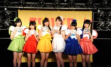 乙女新党「『ビバ！乙女の大冒険っ!!』発売記念“きゅきゅきゅと自分磨いてこー”ツアー VIVA! VIVA! TOWER RECORDS!! Vol.11」の様子。