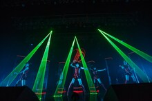 「東京パフォーマンスドール ZEPP TOUR 2014秋 ～DANCE SUMMIT“1×0”ver2.0～」の様子。