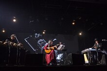 青葉市子 with 小山田圭吾 & U-zhaan（Photo by Teppei）