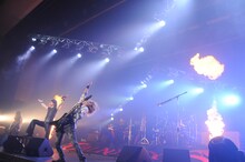 GALNERYUS「"THE VOYAGE TO THE BOUNDLESS UNIVERSE”TOUR」東京・渋谷公会堂の様子。