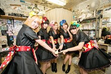 Doll☆Elementsの愛知・HeartLan STUDIO公演の楽屋の様子。