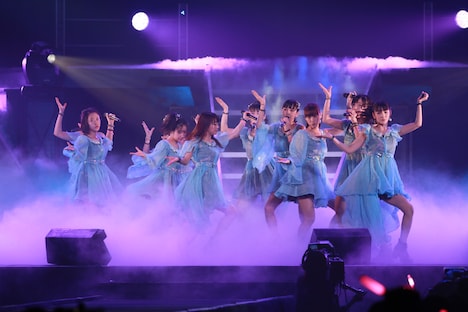 「モーニング娘。'14 コンサートツアー秋 ～GIVE ME MORE LOVE～ 道重さゆみ卒業記念スペシャル」の模様。