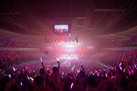 「モーニング娘。'14 コンサートツアー秋 ～GIVE ME MORE LOVE～ 道重さゆみ卒業記念スペシャル」コンサート会場全景。