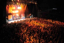 「RHYMESTER King Of Stage Vol. 11 The R Release Tour 2014」東京公演の様子。