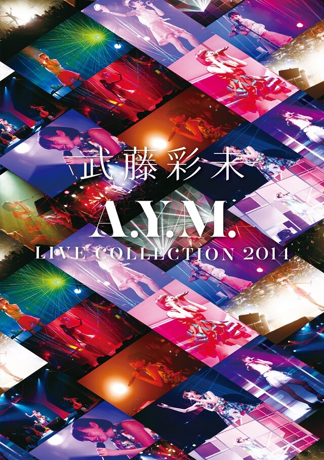 武藤彩未「A.Y.M. Live Collection 2014～進化～」ジャケット