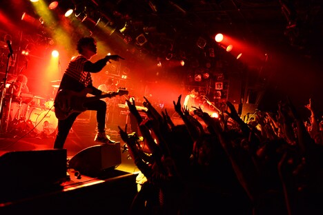 「Swimming City Flying Circus TOUR」東京・渋谷CLUB QUATTRO公演の様子。（撮影：橋本塁【SOUND SHOOTER】）