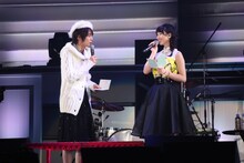 “ひさ子”こと吉田尚記と松井玲奈（SKE48、乃木坂46）。