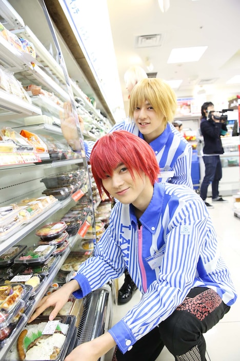 手前からユーキ、ユースケ。