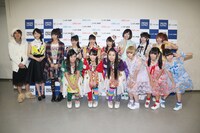 「ニッポン放送 ミュ～コミ＋プラス プレゼンツ 秋の学園祭・おんなもアリ～な!?」出演者の集合写真。