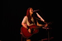 阿部真央「あべまにあ限定イベント2014＠東京・大阪」東京・六本木ブルーシアター公演の様子。