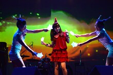 「星野みちるワンマンライブ 流れ星ランデブー 星誕祭SP」の様子。