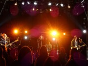 Derailersのライブの様子。