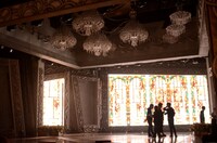 「2014FNS歌謡祭」のスタジオセット。