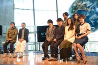 「NEXT WORLD 私たちの未来」取材会の様子。