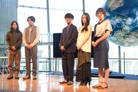 「NEXT WORLD 私たちの未来」取材会の様子。