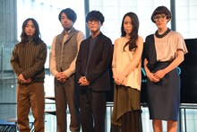 「NEXT WORLD 私たちの未来」取材会でのサカナクション。