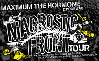 マキシマム ザ ホルモン「MAGROSTIC FRONT～kin to gin no tsutsumi ni haitta shikakui tuna no yatsu saikin tabeteru?～」メインビジュアル
