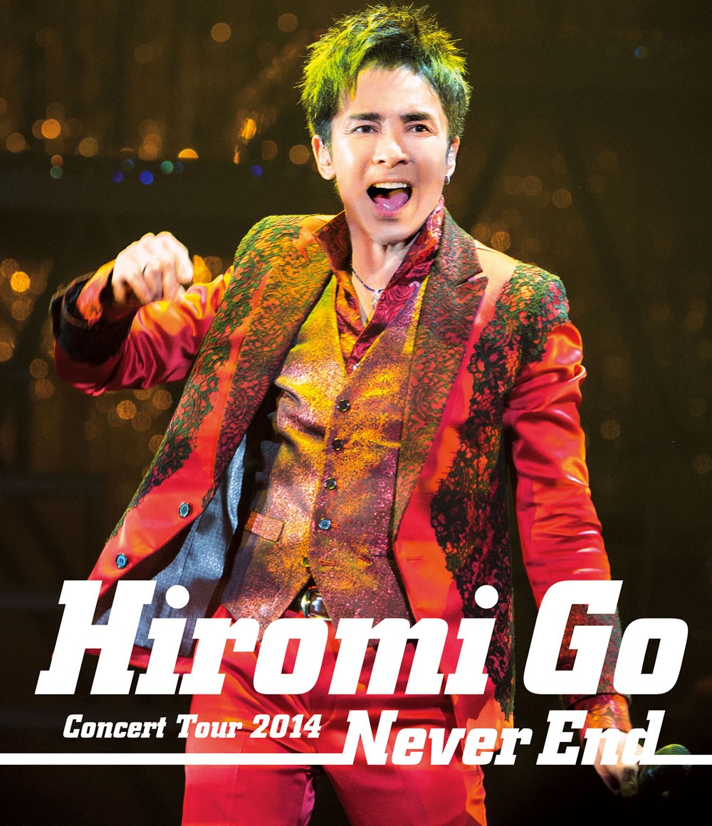 郷ひろみ「Hiromi Go Concert Tour 2014 "Never End"」Blu-ray盤通常ジャケット