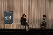 「RADWIMPS 2014 DOCUMENT 4×4」について語る野田洋次郎と永戸鉄也。