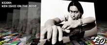 KEN ISHII「KEN ISHII ON THE MOVE」タイトルビジュアル