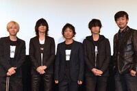 映画「BUMP OF CHICKEN “WILLPOLIS 2014” 劇場版」公開記念 スペシャルトークショーの様子。