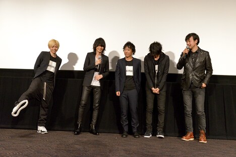 映画「BUMP OF CHICKEN “WILLPOLIS 2014” 劇場版」公開記念 スペシャルトークショーの様子。