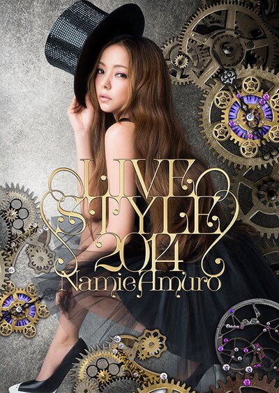 安室奈美恵「namie amuro LIVE STYLE 2014」豪華盤DVD / Blu-ray共通ジャケット