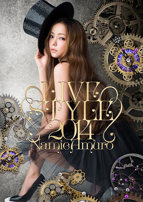安室奈美恵「namie amuro LIVE STYLE 2014」豪華盤DVD / Blu-ray共通ジャケット