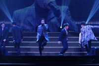 BEAST「2014 BEAUTIFUL SHOW IN JAPAN ～キミはどう？～」横浜アリーナ公演の様子。
