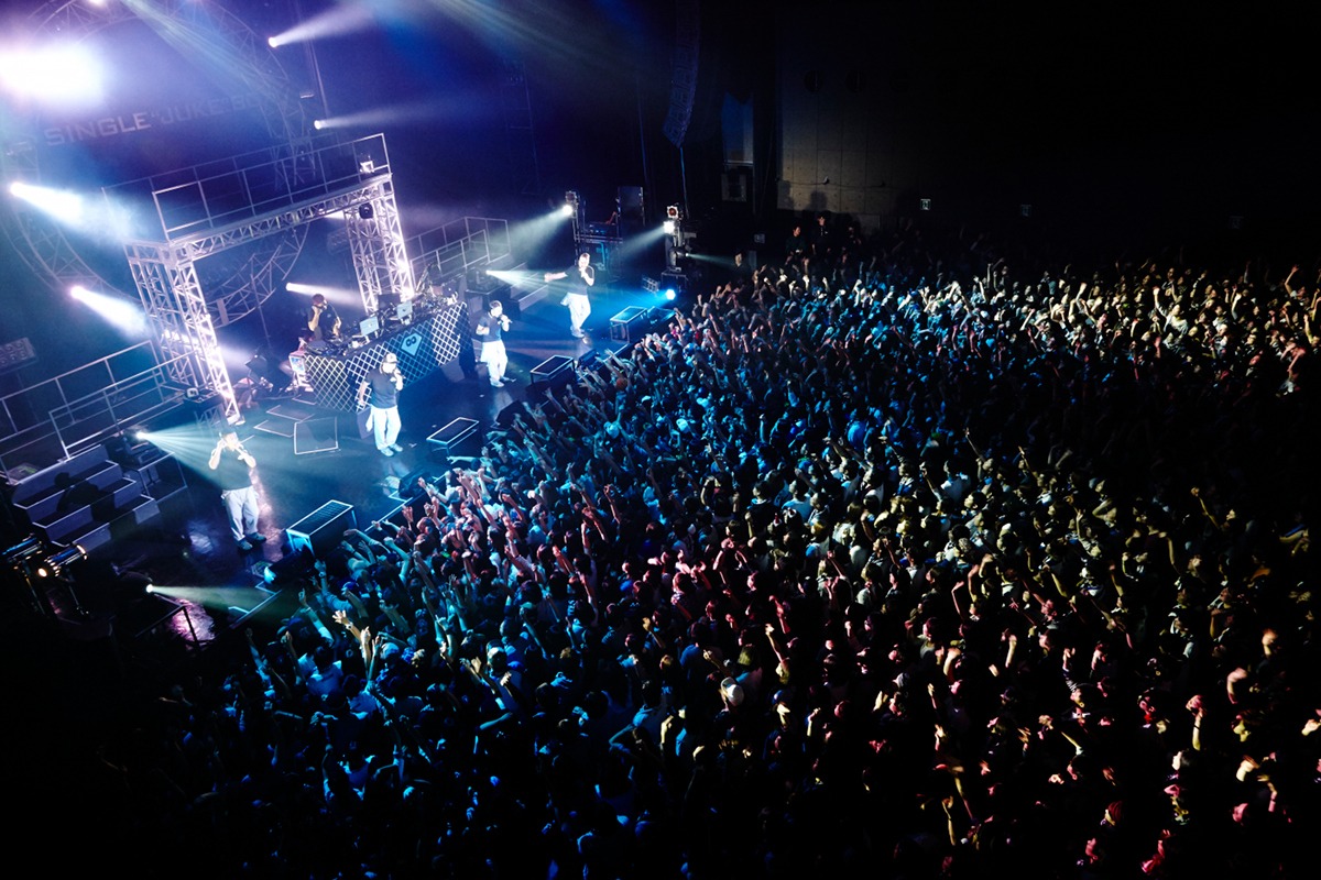 RIP SLYME「RIP SLYME "SINGLE JUKE BOX"」Zepp DiverCity TOKYO公演の様子。