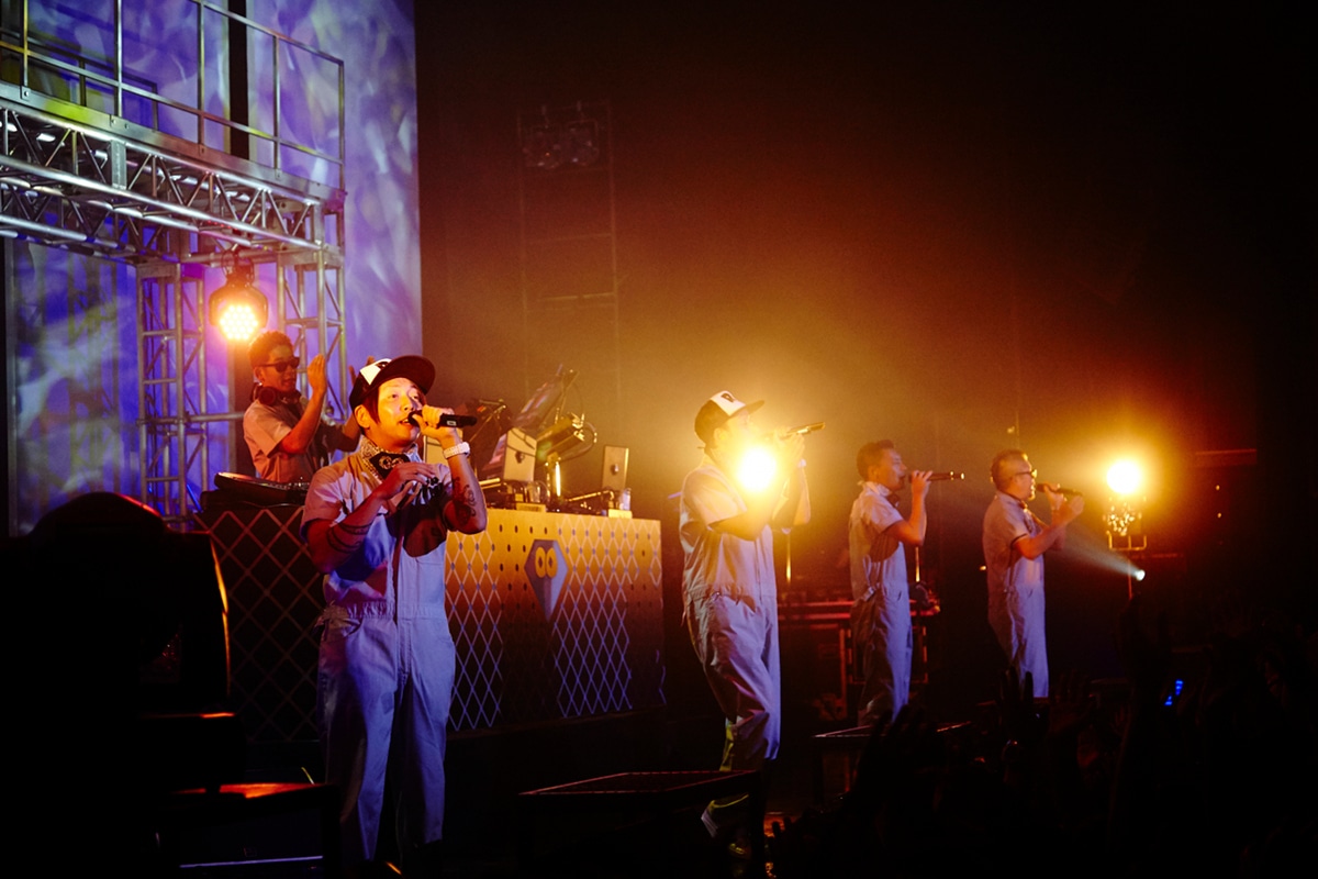 RIP SLYME「RIP SLYME "SINGLE JUKE BOX"」Zepp DiverCity TOKYO公演の様子。