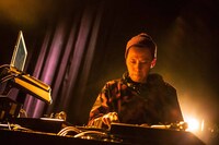 PUNCH & MIGHTYのDJ MIGHTY MARS。（撮影：寺沢美遊）