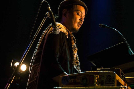 PUNCH & MIGHTYのマイケル☆パンチ。（撮影：寺沢美遊）