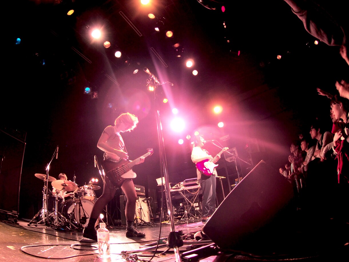 the peggies、新代田FEVERの6周年記念日に自主企画