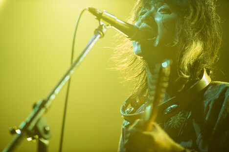 稲村太佑（G, Vo）（Photo by AZUMA Tatsuya）