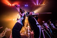 アルカラ「ガイコツアー2014」東京・Zepp Tokyo公演の様子。（Photo by AZUMA Tatsuya）