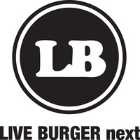 「LIVE BURGER next」ロゴ