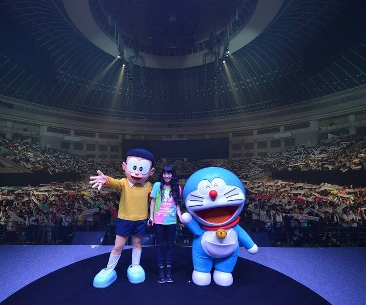 Miwa ドラ のび太と一緒に映画 ドラえもん 主題歌披露 音楽ナタリー