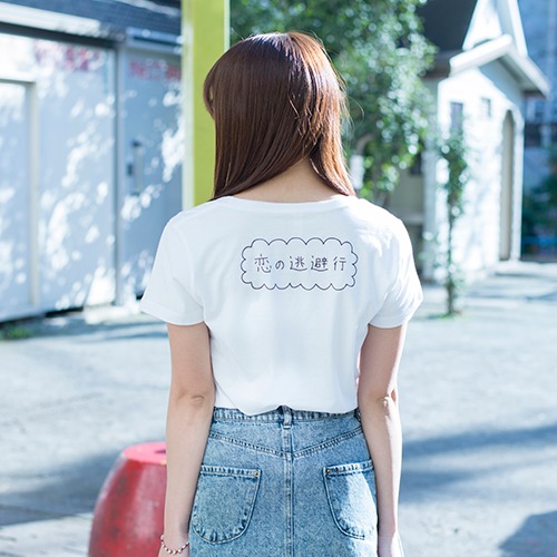 奥仲麻琴（Tシャツ白・裏）