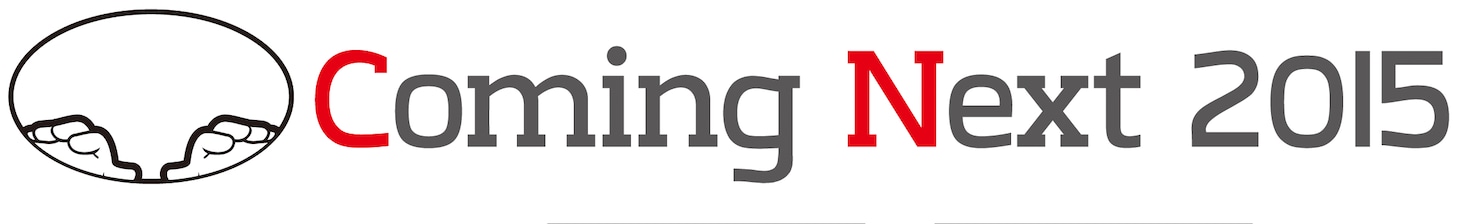 「Coming Next 2015」ロゴ
