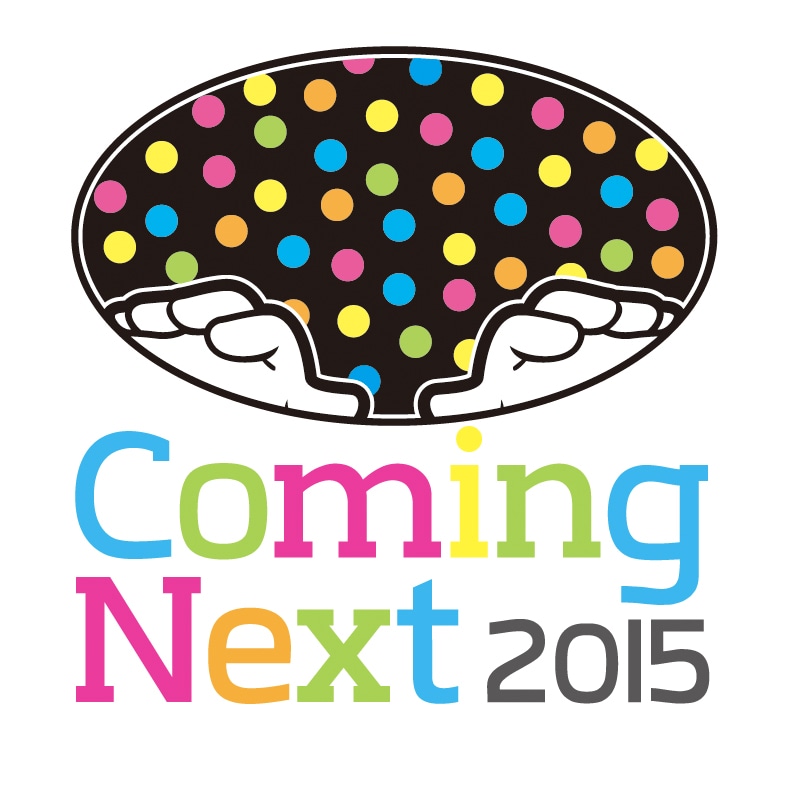 「Coming Next 2015」ロゴ