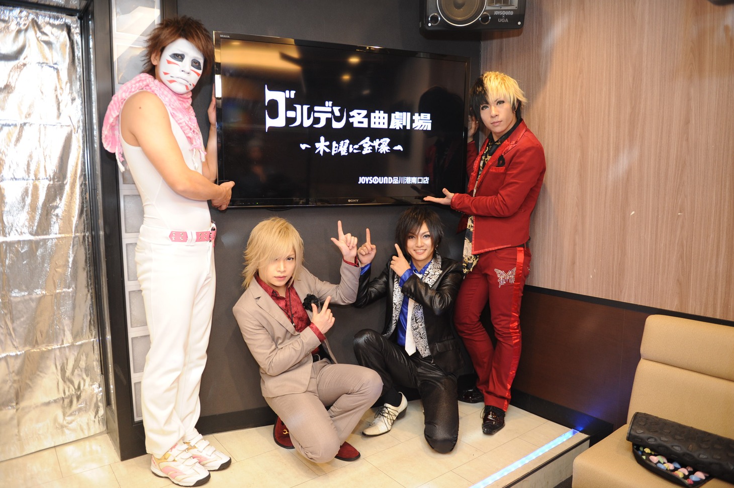 「ゴールデン名曲劇場～木曜に金爆～」収録現場の様子。