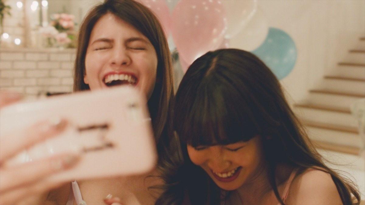 「#PJ_GIRL movie[vol.2]」のワンシーン。