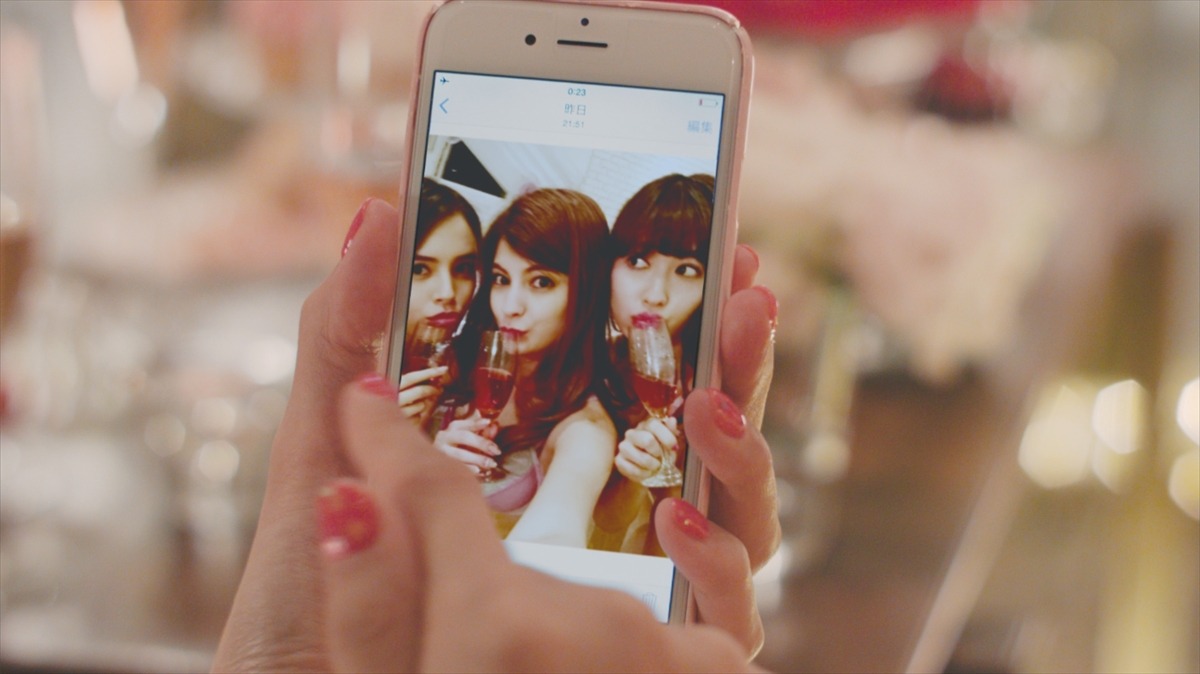「#PJ_GIRL movie[vol.2]」のワンシーン。