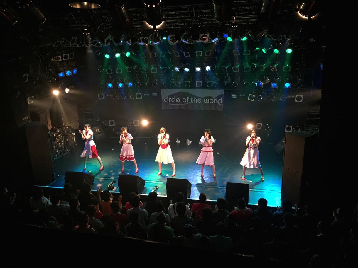 「Dorothy Little Happy Winter Live Tour 2014」KASHIWA PALOOZA公演の様子。