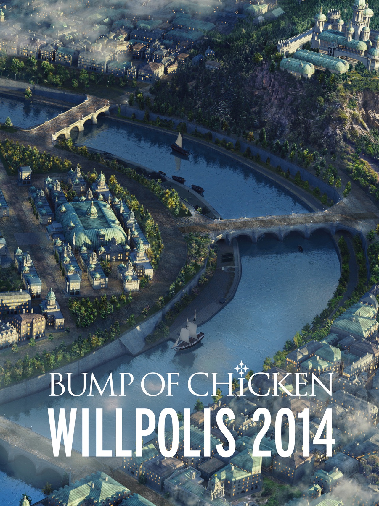 BUMP OF CHICKEN DVD / Blu-ray「BUMP OF CHICKEN『WILLPOLIS 2014』」ジャケット