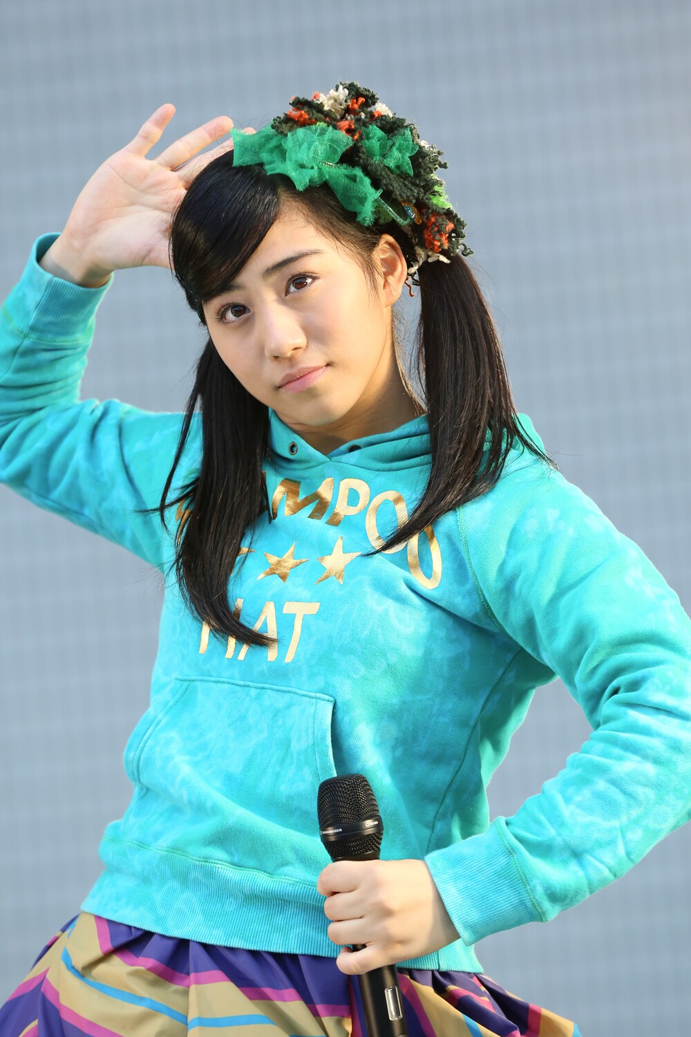 坂本遥奈 - しゃちほこ、代々木公園で3000人と泡まみれ [画像