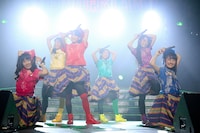 チームしゃちほこ「ホールツアー2014～僕らのカラオケワンダーランド～」の様子。